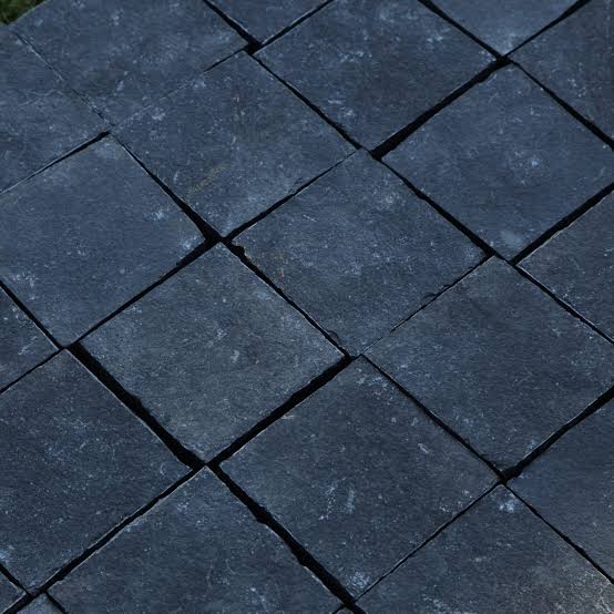 Natural Black Limestone Cobbles